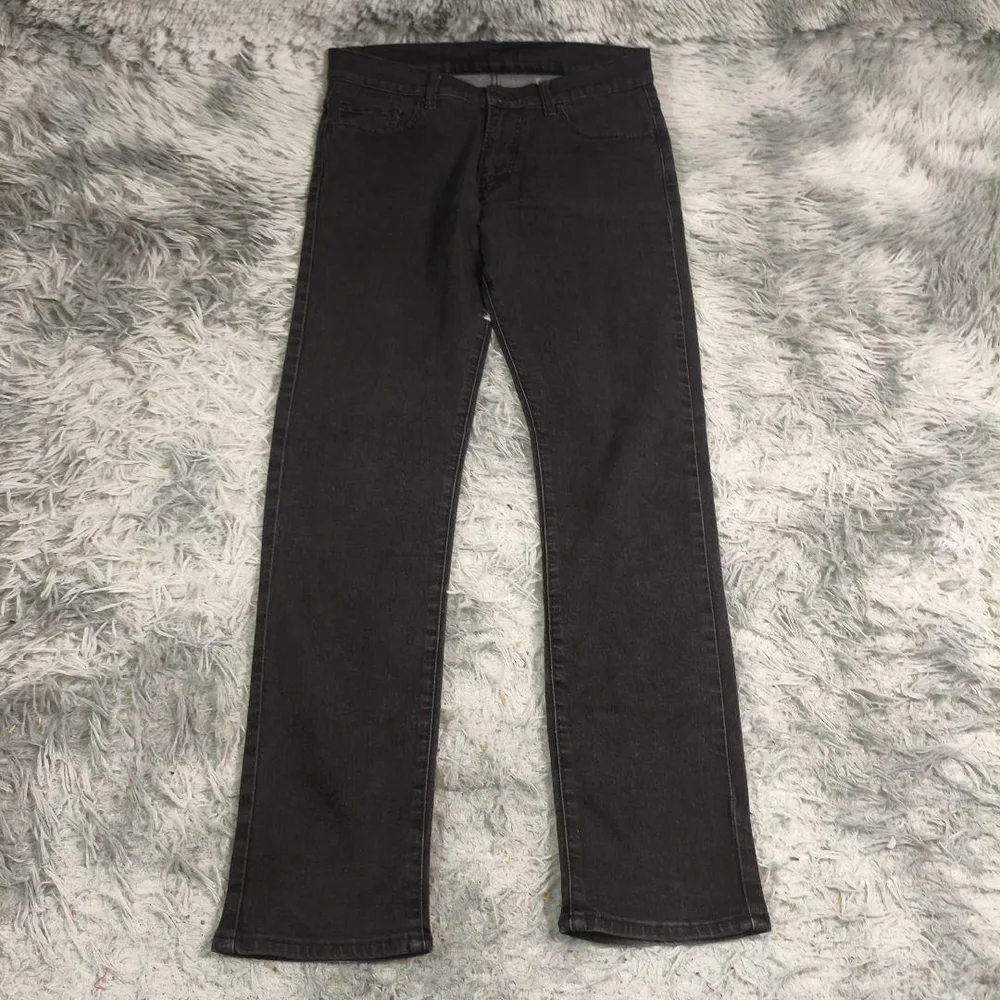 5888 UNIQLO ユニクロ スキニーフィットジーンズ ブラック M