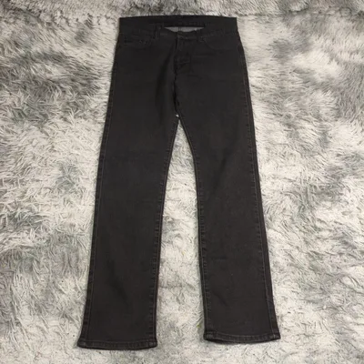 5888 UNIQLO ユニクロ スキニーフィットジーンズ ブラック M
