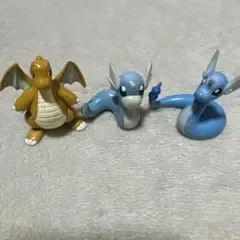 ポケモン フィギュア ミニリュウ ハクリュー セット シッポ無しカイリューオマケ