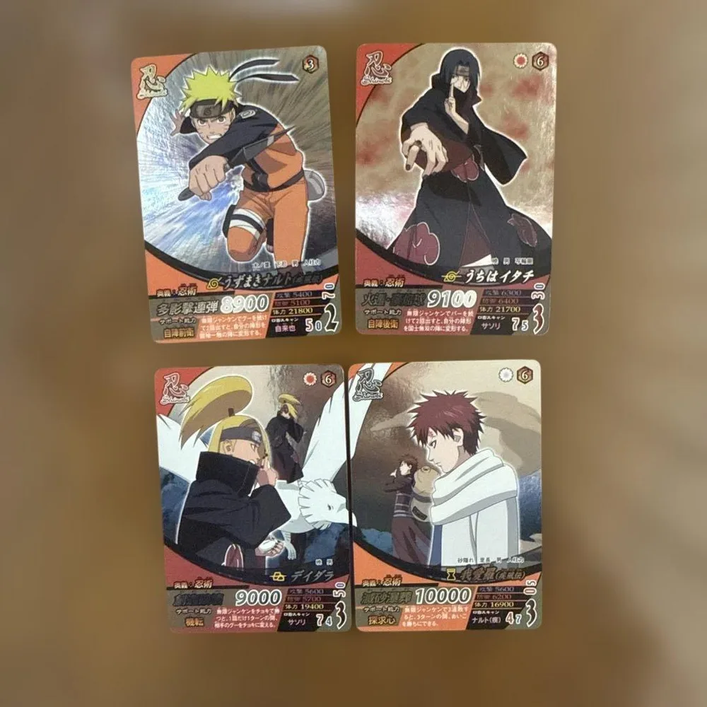 NARUTO疾風伝 データカードダス ナルティメットクロス 4枚セット