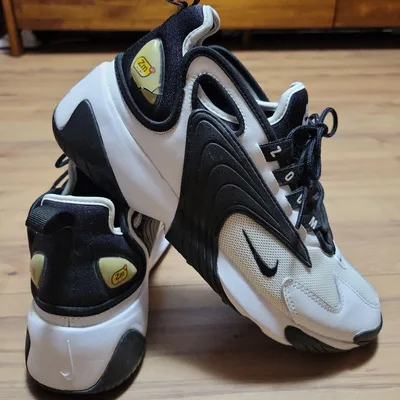【NIKE】 ZOOM 2K ホワイト/ブラック(通称パンダカラー)25.5cm