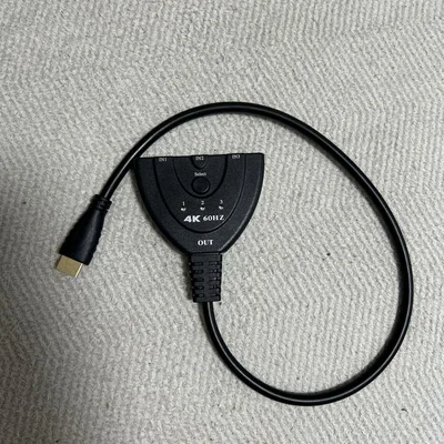 HDMI切替器 3入力1出力 4K 60Hz 本体