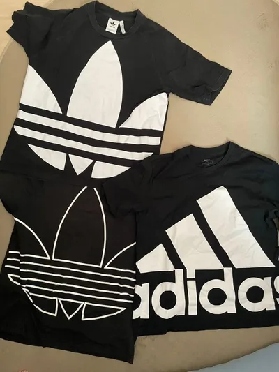 adidas Tシャツ 3枚セット ブラック Lサイズ