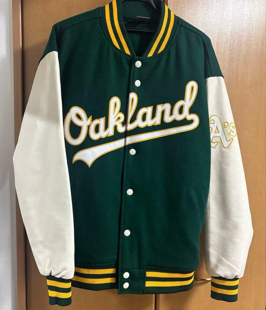 FanaticsMLB Oakland Athletics スタジャン グリーン