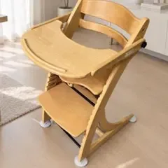yamatoya 大和屋 スクスクスリムフィットチェア テーブル付 ベビーチェア