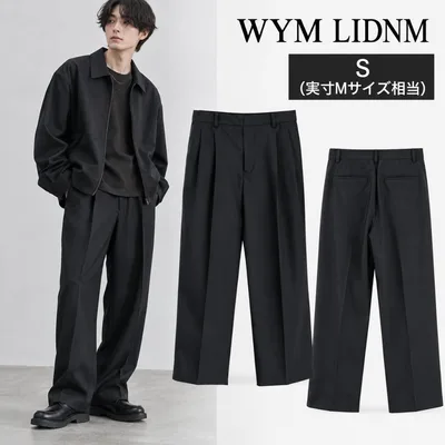 WYM LIDNM モード ワイドスラックス S 実寸Mサイズ