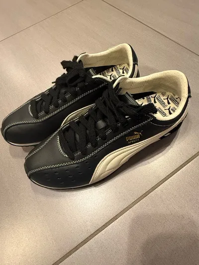 PUMA SPRINT スニーカー ブラック×ホワイト