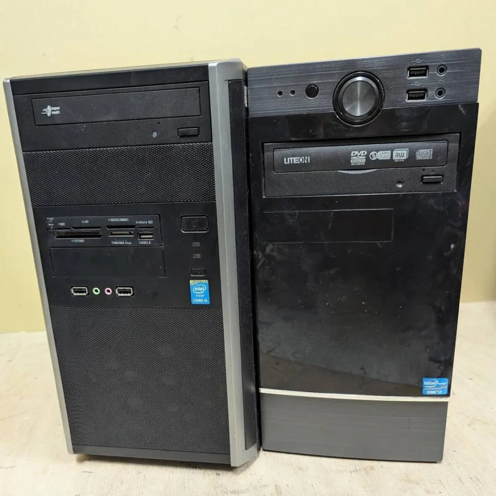 【動作可】Core i7 & Core i5 搭載 デスクトップPC 2台