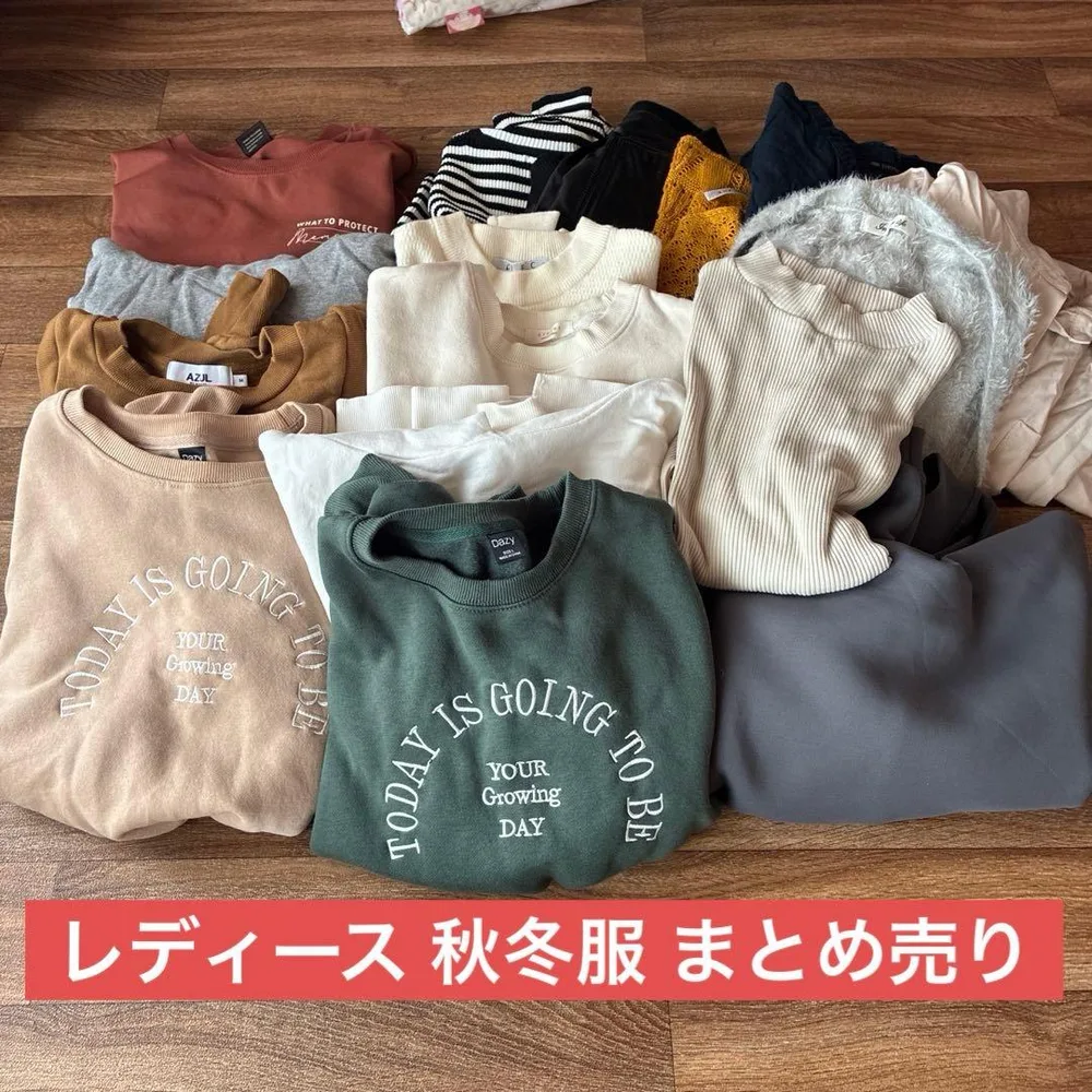 レディース M〜L 秋冬 トップス まとめ売り
