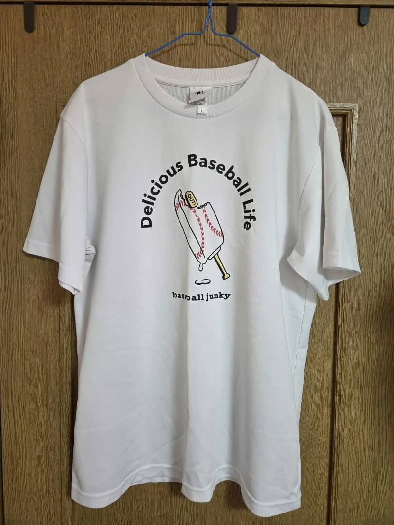 baseball junky Tシャツ ホワイト LL