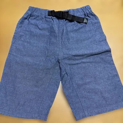 ハーフパンツ ネイビー ウエストゴム