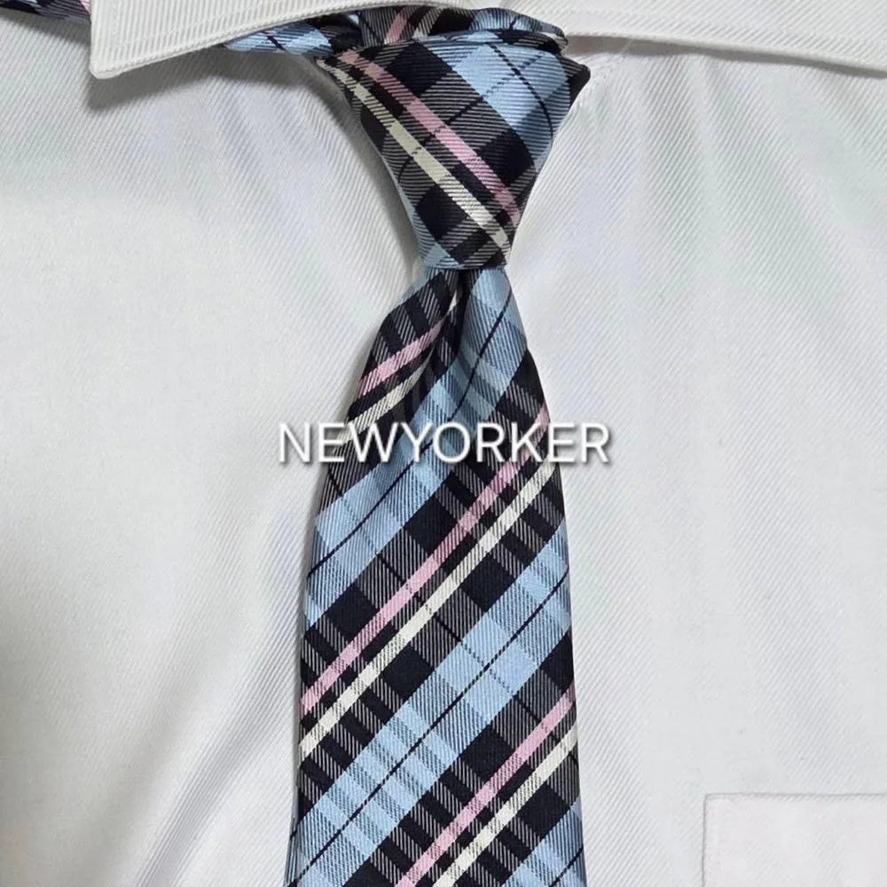 【最終値下げ・美品】NEWYORKER ネクタイ チェック
