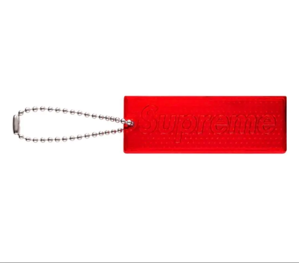 未開封 Supreme Reflective Keychain キーホルダー