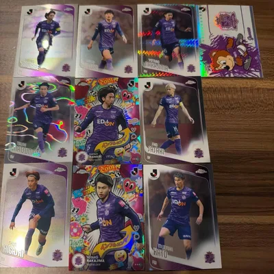 サンフレッチェ広島 Topps Chrome Jリーグ 9枚セット