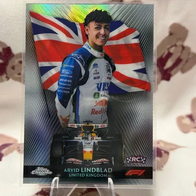 F1 Topps Chrome 2026 アービッド・リンドブラッド