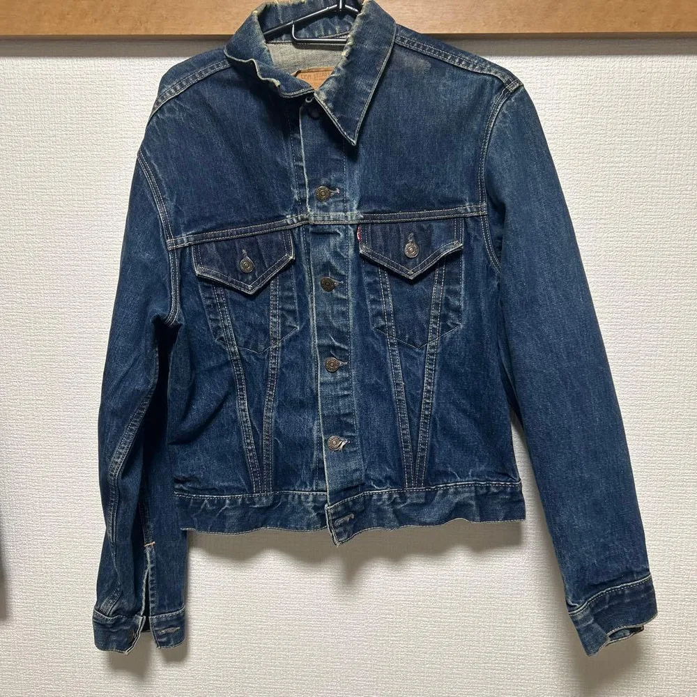 60s Levi's 557 BIGE ヴィンテージデニムジャケット