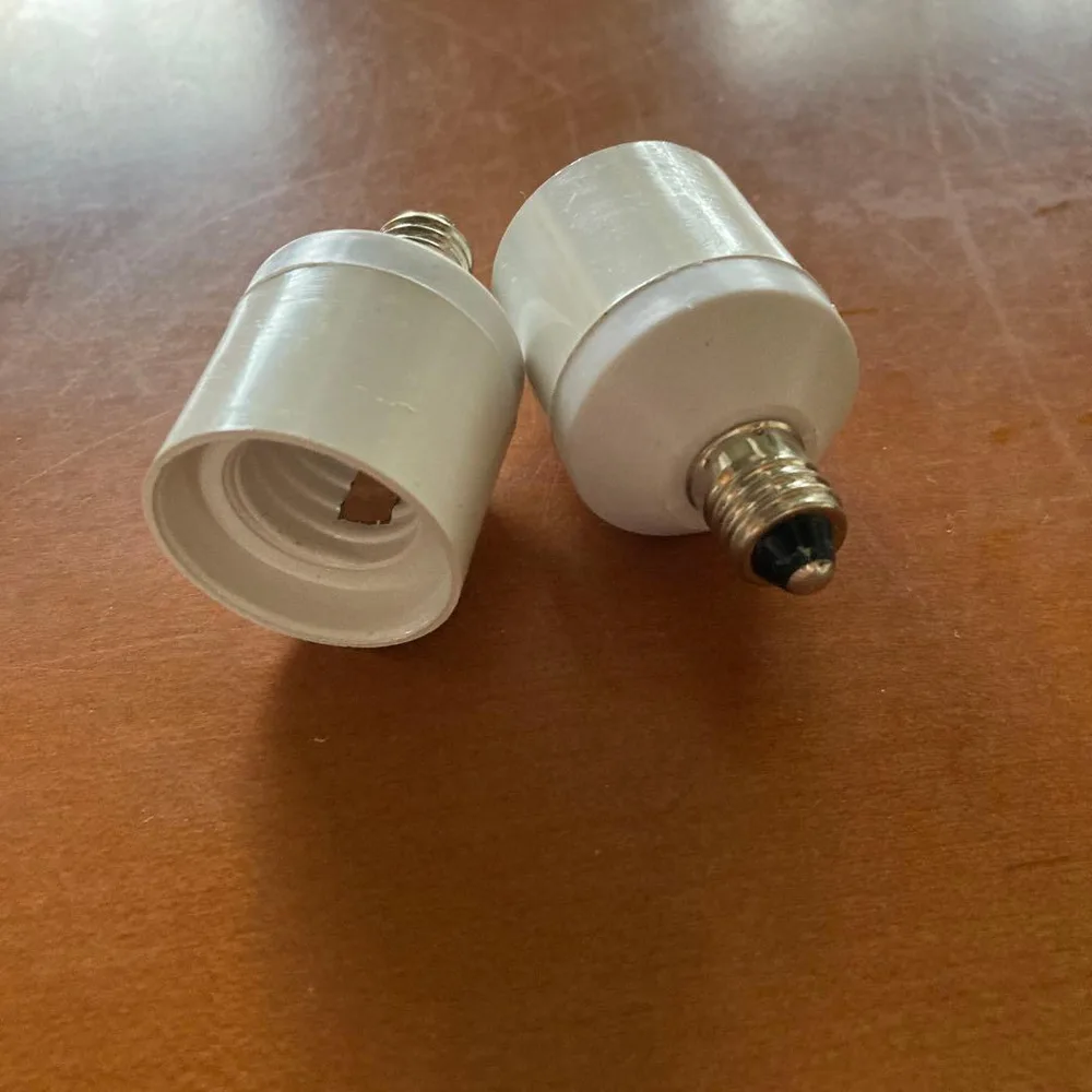 電球ソケットE11 → E17 変換アダプター 2個セット