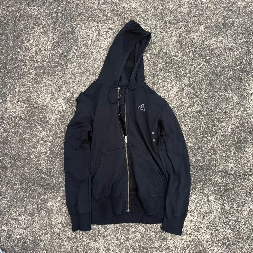adidas ジップアップパーカー 黒 archive 00s