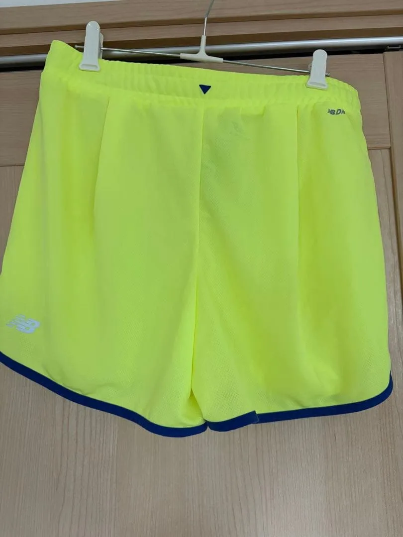 New Balance ランニングショーツ イエロー