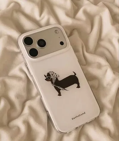 【iPhone17】ダックスフンド デザイン