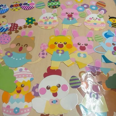 保育教材 壁面飾り イースター