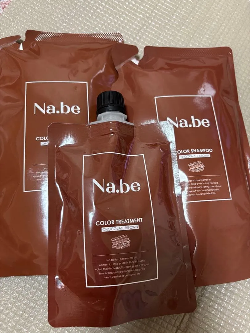 Na.be カラーシャンプー トリートメント チョコレートブラウン