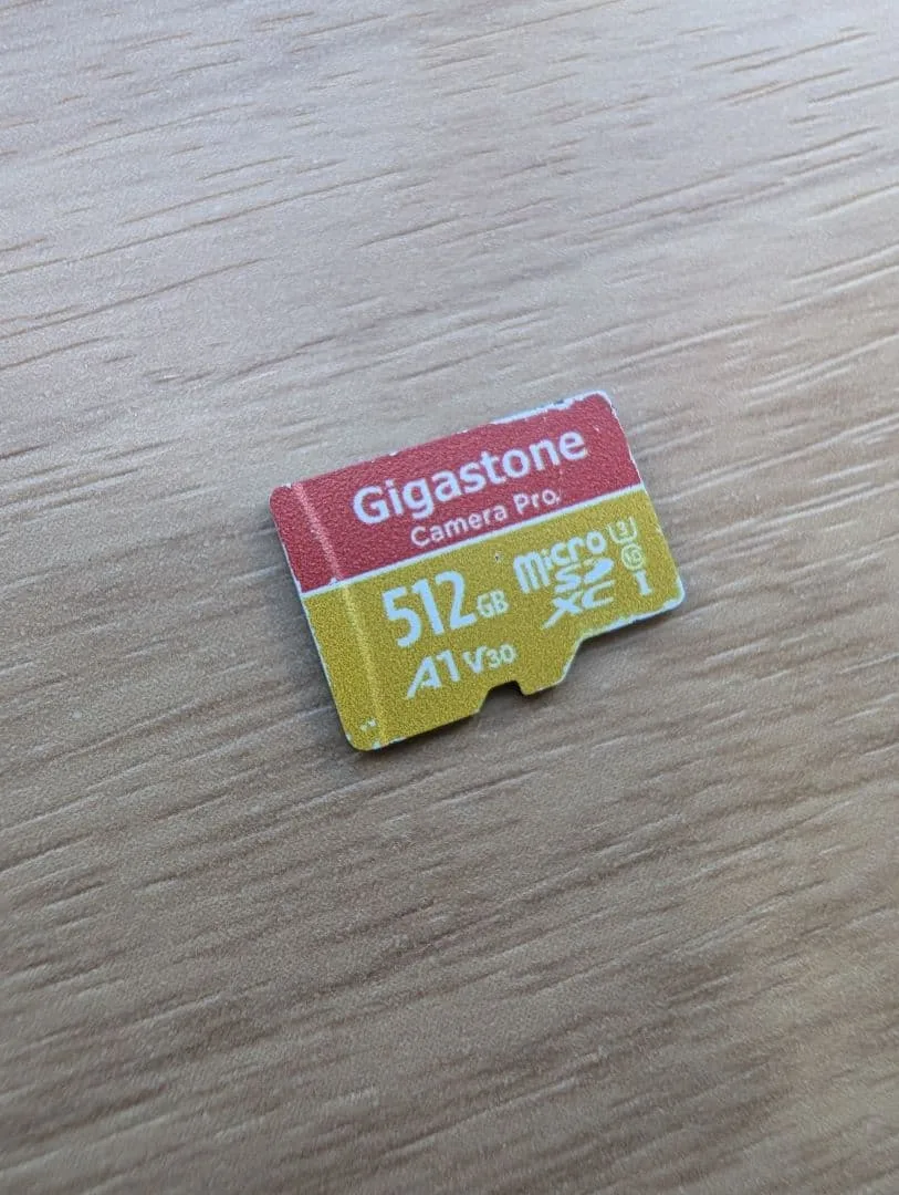 SDカード 512GB 【Gigastone】