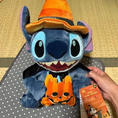 ディズニーストア スティッチ ハロウィン ぬいぐるみ タグ付き