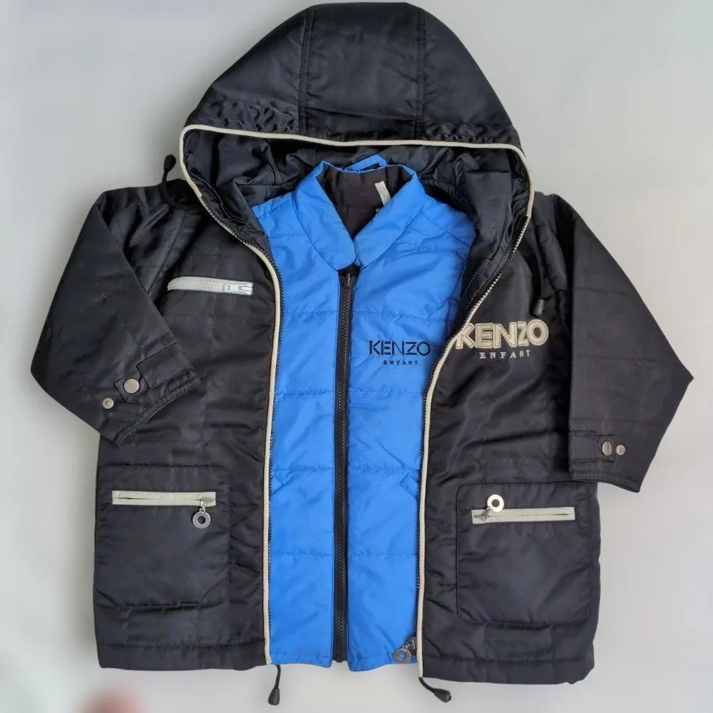 【激レア】KENZO キッズコート&ベスト 美品 Size110