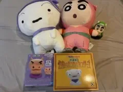 【5個】クレヨンしんちゃん シロルームライト ぶりぶりざえもん ぬいぐるみ