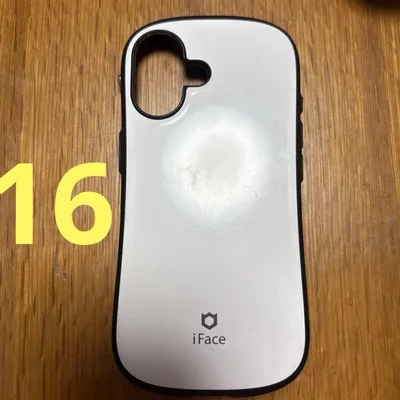 iFace iPhone用ケース ホワイト 中古