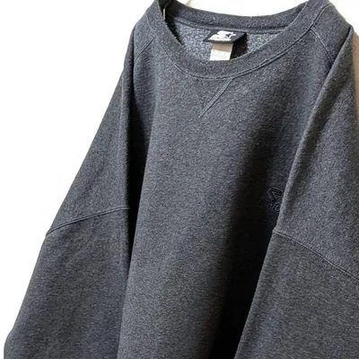スターター ロゴ刺繍 スウェットトレーナー グレー 灰色 2XL 古着