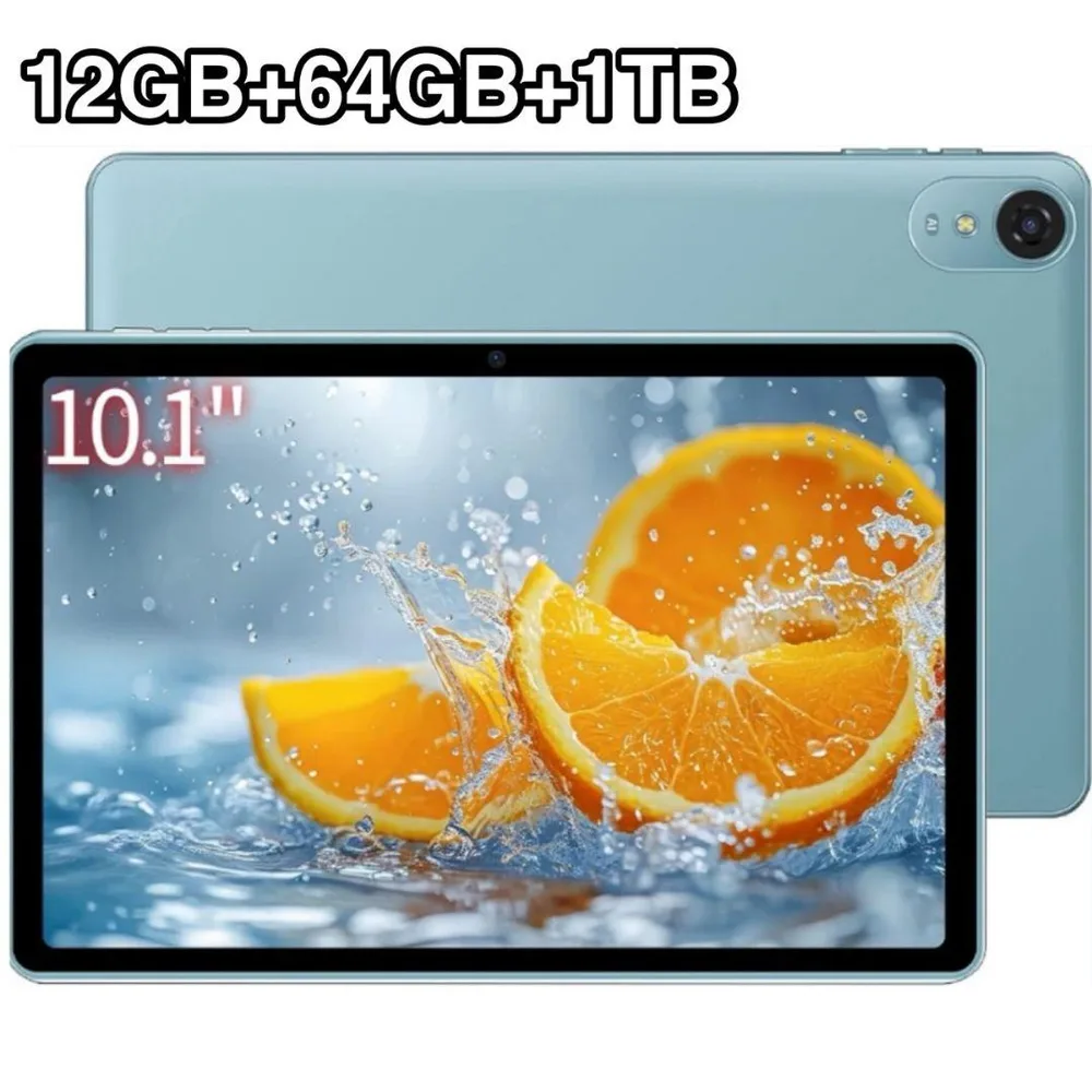 タブレット 10インチ Android16 12GB+64GB+1TB拡張