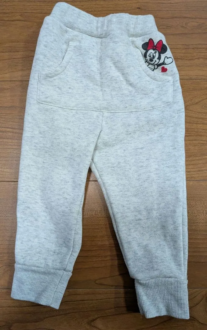 ミニーマウス グレー パンツ ベビー