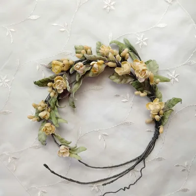 布花作品♡アンティークワックスフラワー