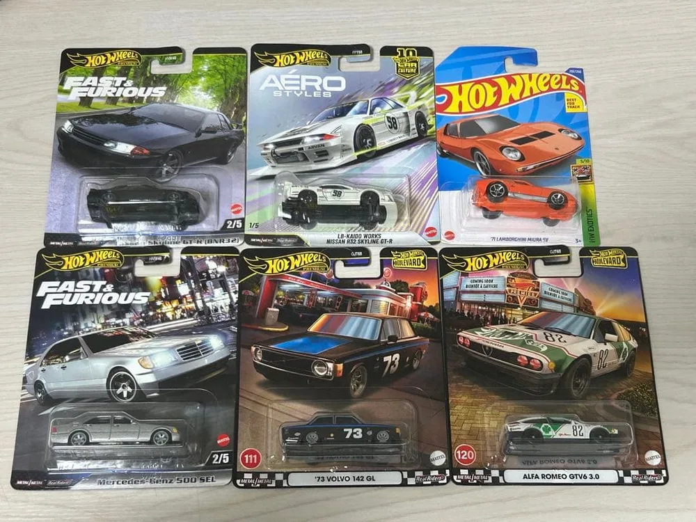 ホットウィール 6台セット