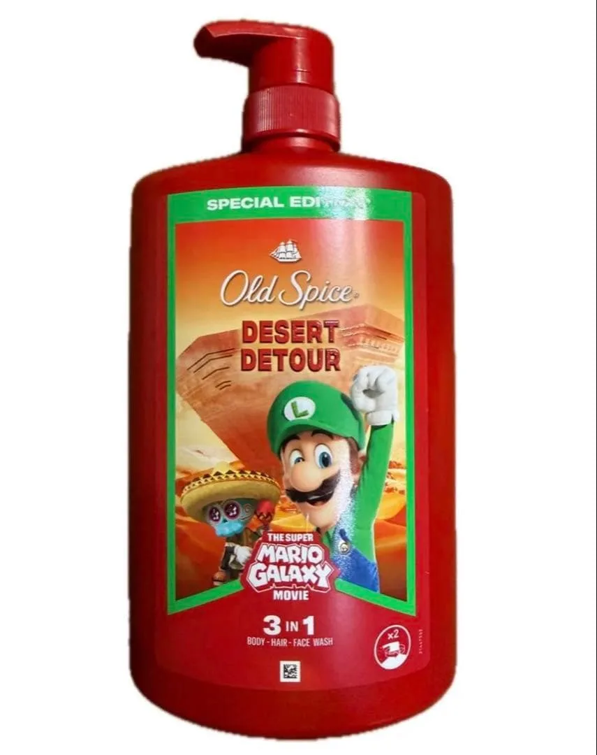 Old Spice DESERT DETOUR マリオ ルイージ 限定版 特大