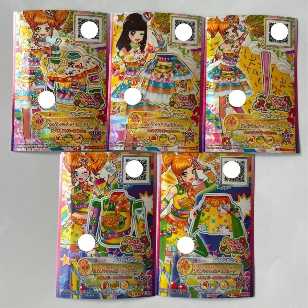 アイカツカード ワンダフルパフェコーデ エネルギッシュガールコーデ まとめ売り