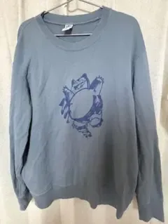 UNIQLO ユニクロ UT ポケモン カビゴン スウェット L ブルーグレー