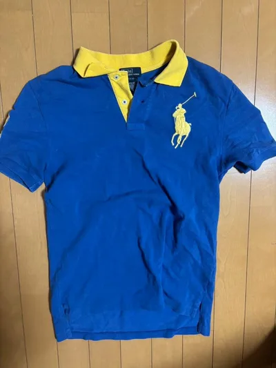 Polo by Ralph Lauren ポロシャツ 半袖 ブルー イエロー