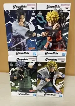 NARUTO Grandista ナルト サスケ ミナト カカシ 4箱まとめ売り