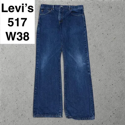 リーバイス 517 w38 l34 ブーツカットデニム フレア 古着 ジーンズ