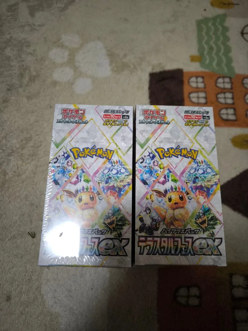 ポケモンカード テラスタルフェス4BOX