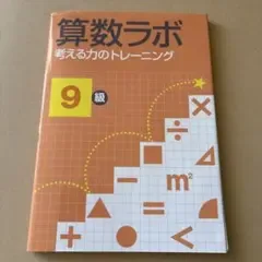 算数ラボ 考える力のトレーニング 9級