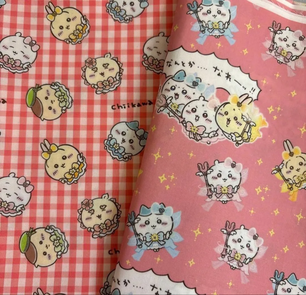 ちいかわ 生地 幅半分2種セット