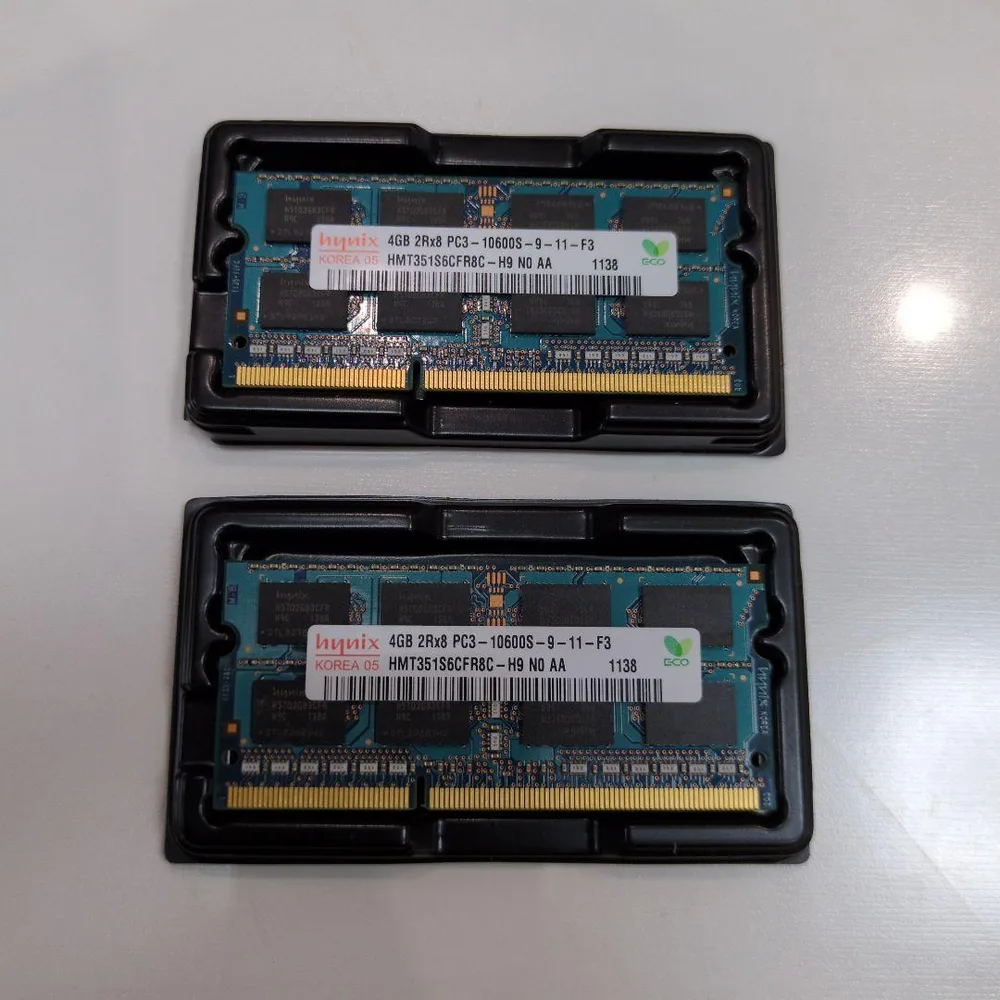hynix ノートPC用メモリー 4GB 2枚セット 本体