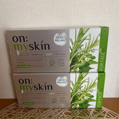 on:myskin ハーブピーリング 2箱セット