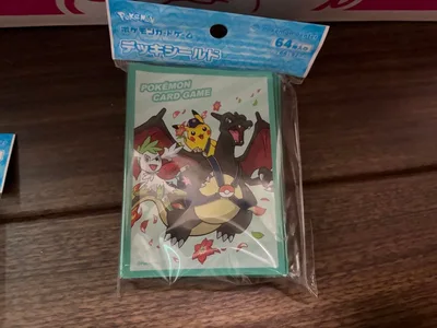 ポケモンカード デッキシールド リザードン ピカチュウ シェイミ 新品未開封