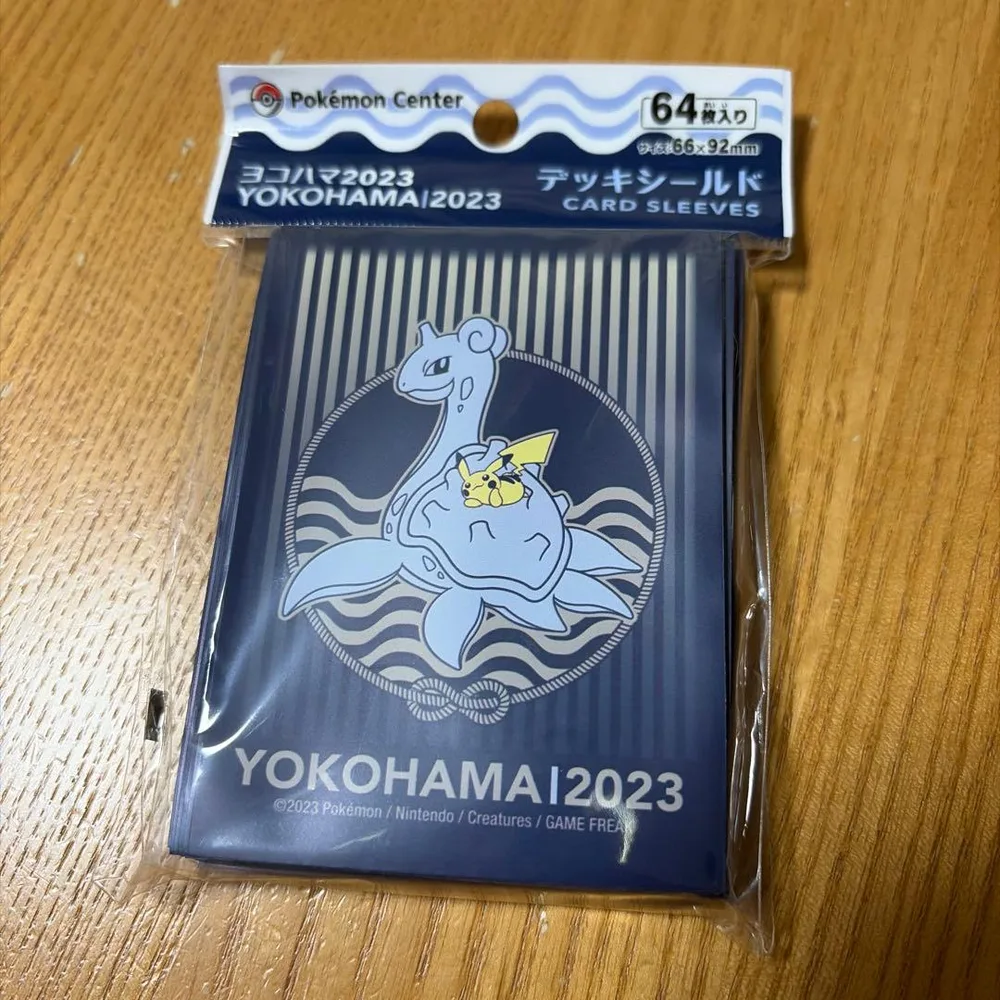 ポケモンWCS2023 横浜 ラプラス デッキシールド スリーブ 64枚