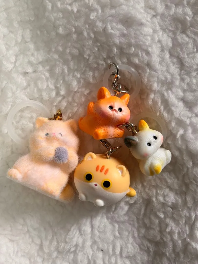 猫 めじるしアクセサリー 4点
